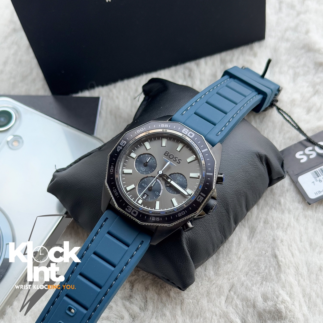 Hugo Boss Energy Chronograph Silicon Strap Watch | Authentic | HB1513972_img_3