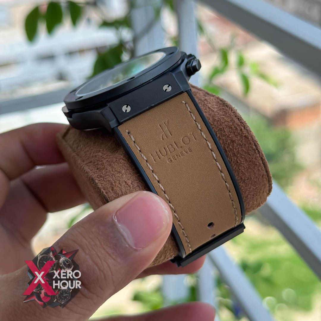 Hublot Classic Fusion Watches Chronograph | Velvet brown Belt Brown Dial_img_4