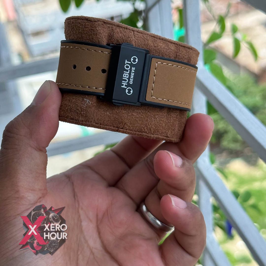 Hublot Classic Fusion Watches Chronograph | Velvet brown Belt Brown Dial_img_5