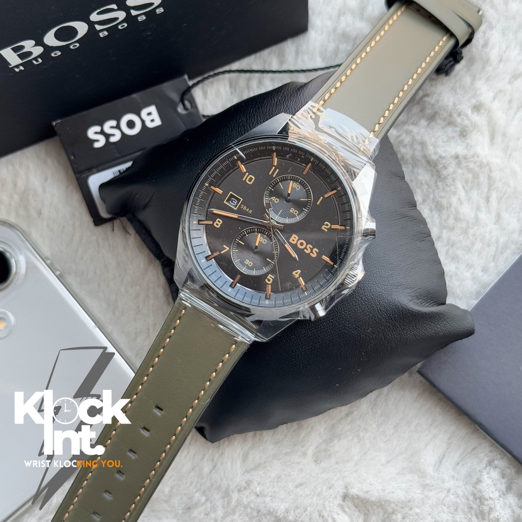 Hugo Boss Chronograph Black Dial watch | HB1514148 | Green