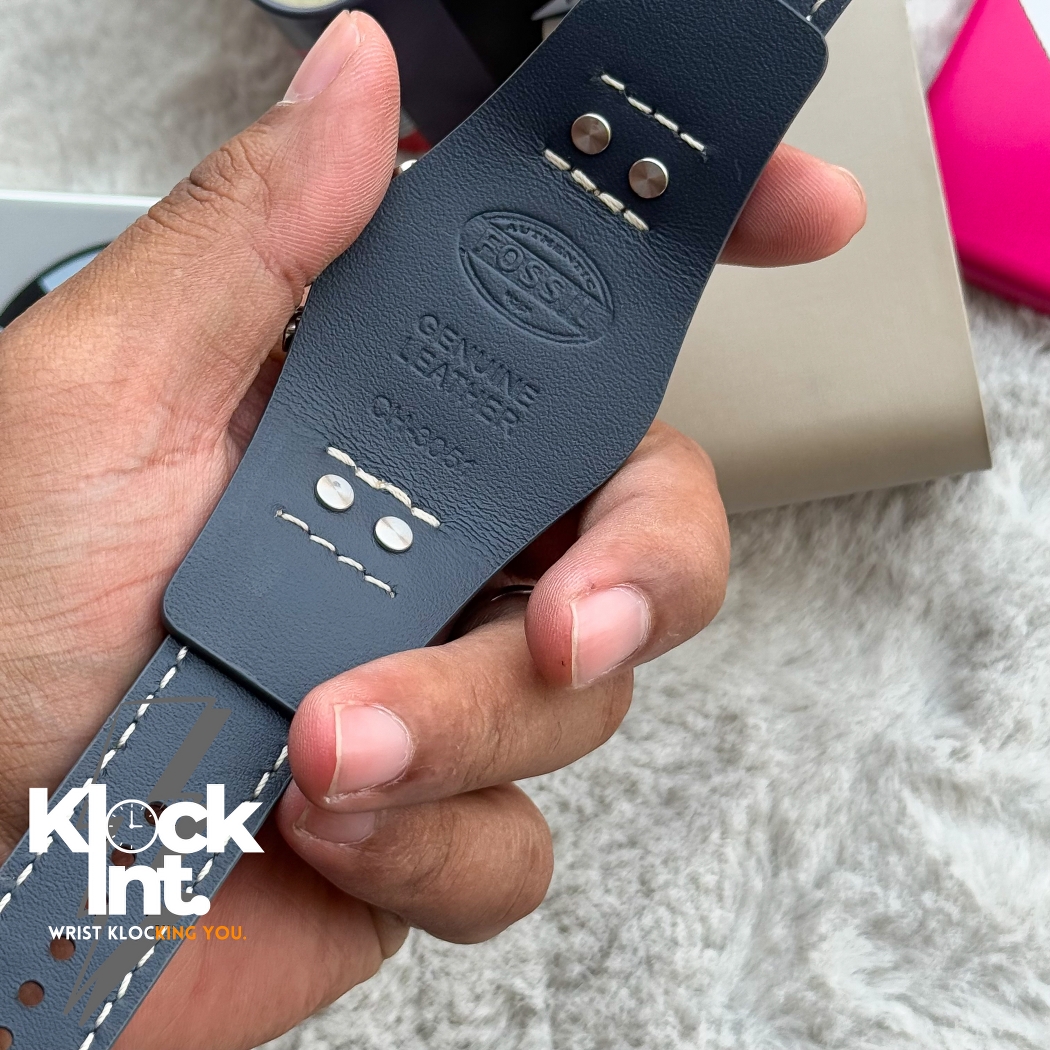 Fossil Coachman Chrongoraph | Blue belt Cream dial | Authentic_img_7