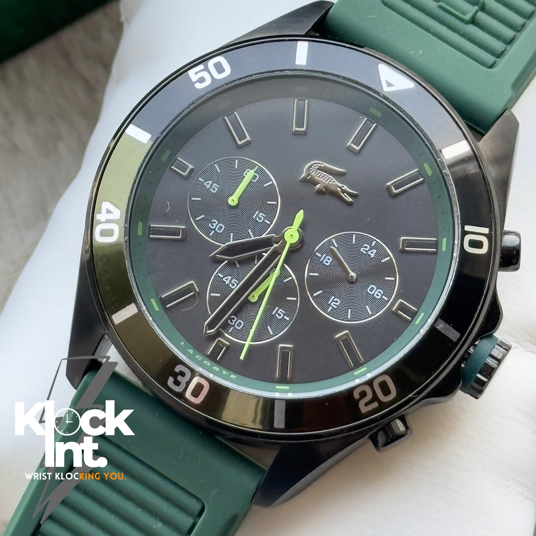 Lacost Chronograph Green_img_2