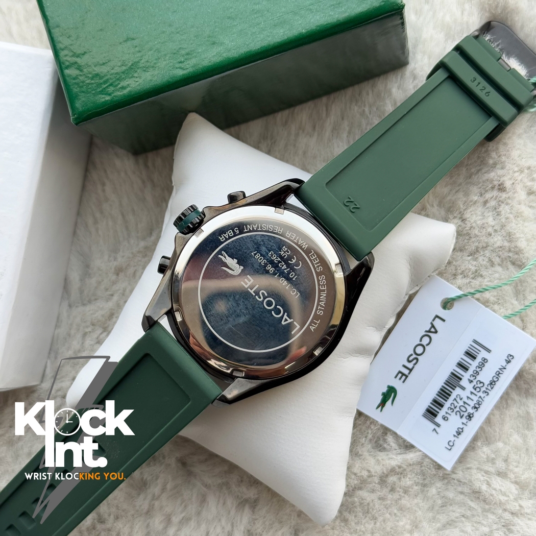Lacost Chronograph Green_img_3