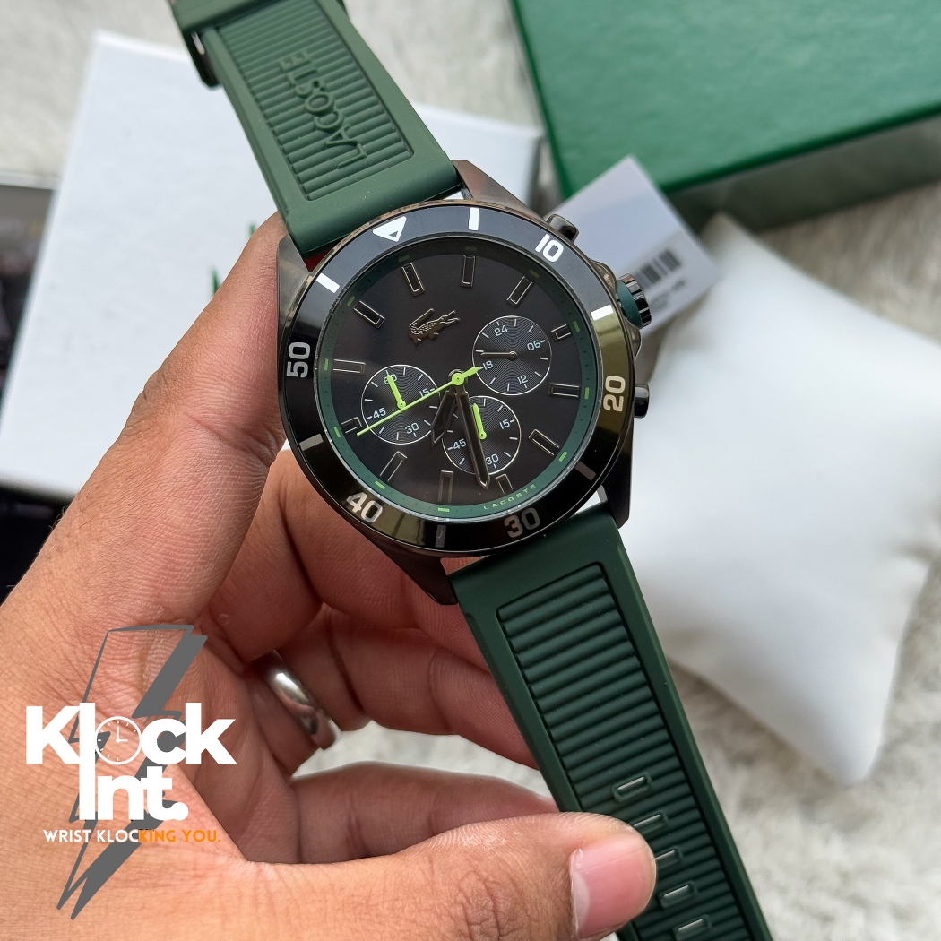 Lacost Chronograph Green_img_4