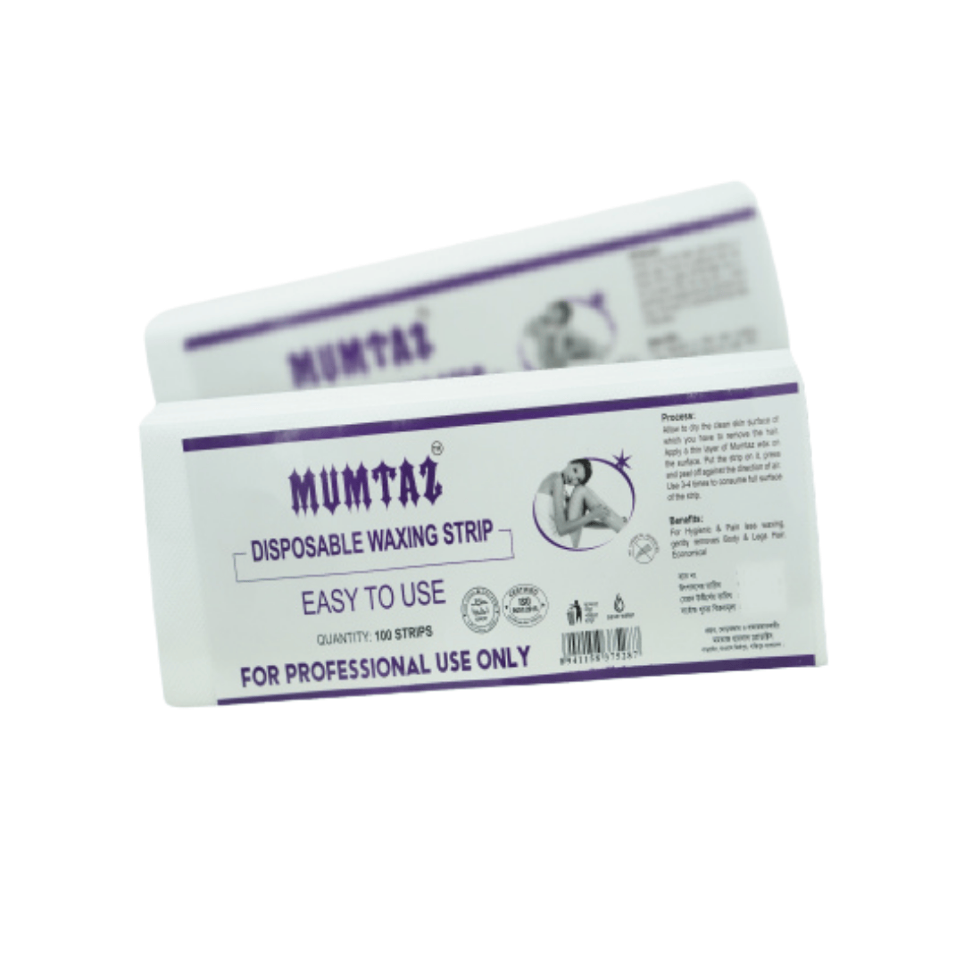 মুমতাজ অ্যান ডিসপোজিবল ওয়াক্সিং স্ট্রিপপরিমাণ: ১০০টি