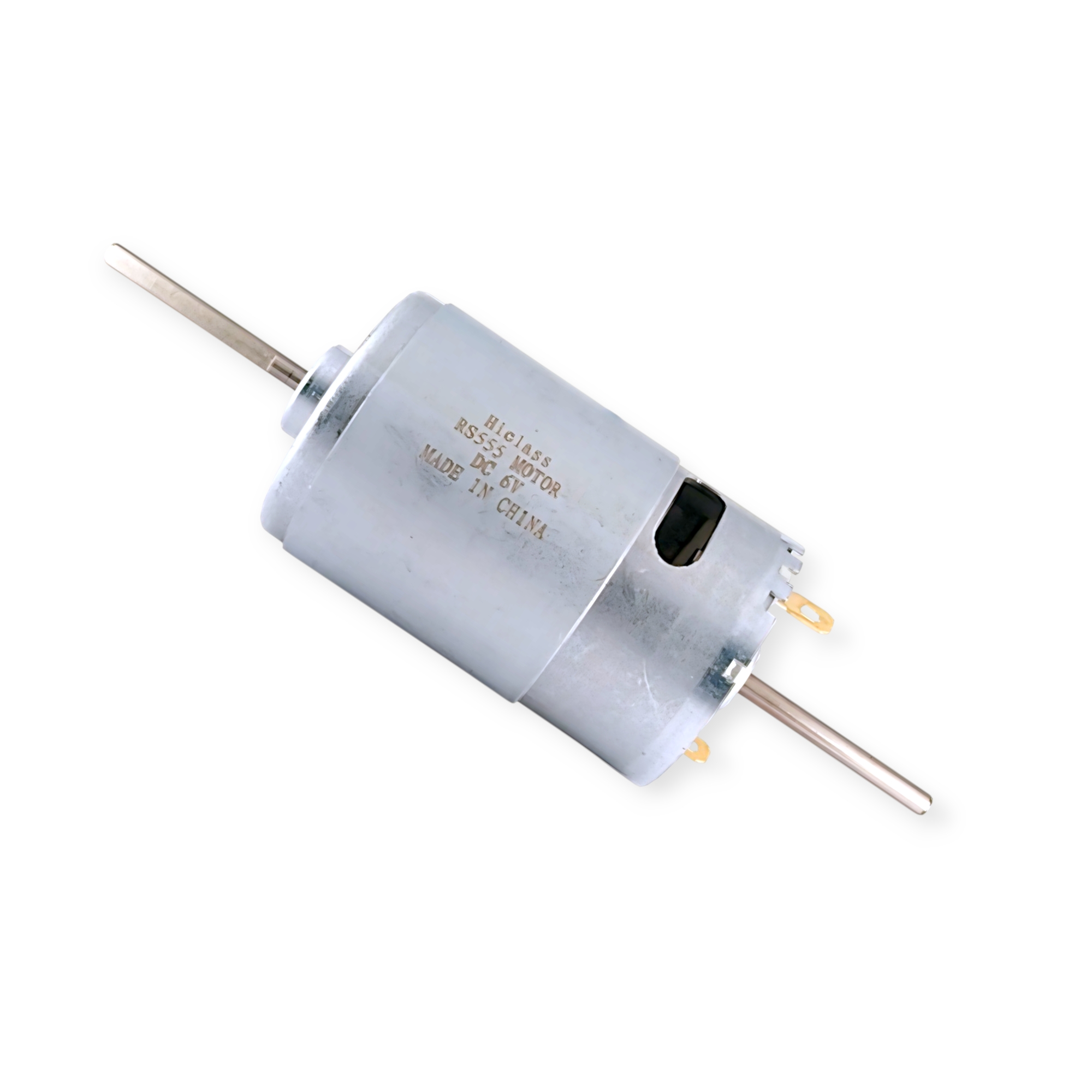 RS-555 DC 6V Motor | 3.17mm D-Shaft | High Torque Motor for Mini Fan, DIY, and Charger Cooling