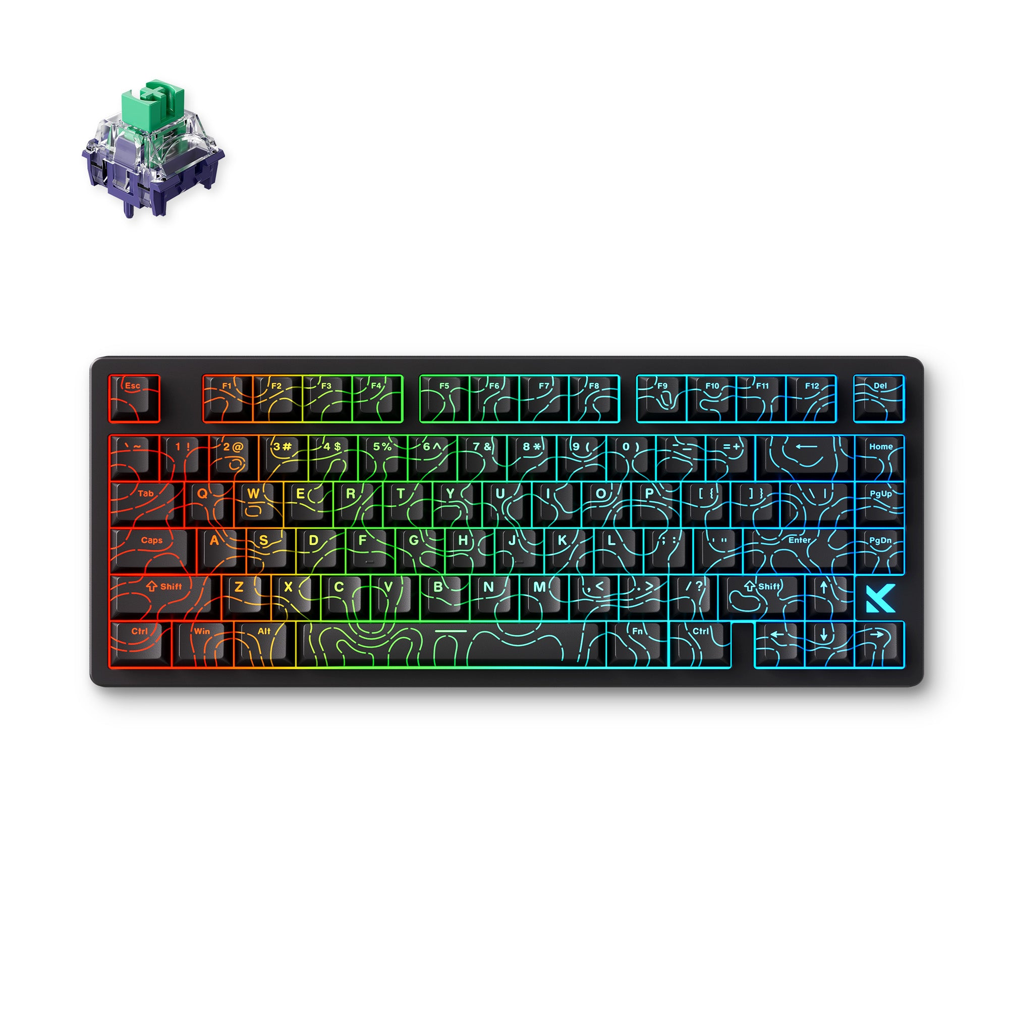 MCHOSE Jet 75 HE Magnetic Switch Gaming Keyboard_img_4