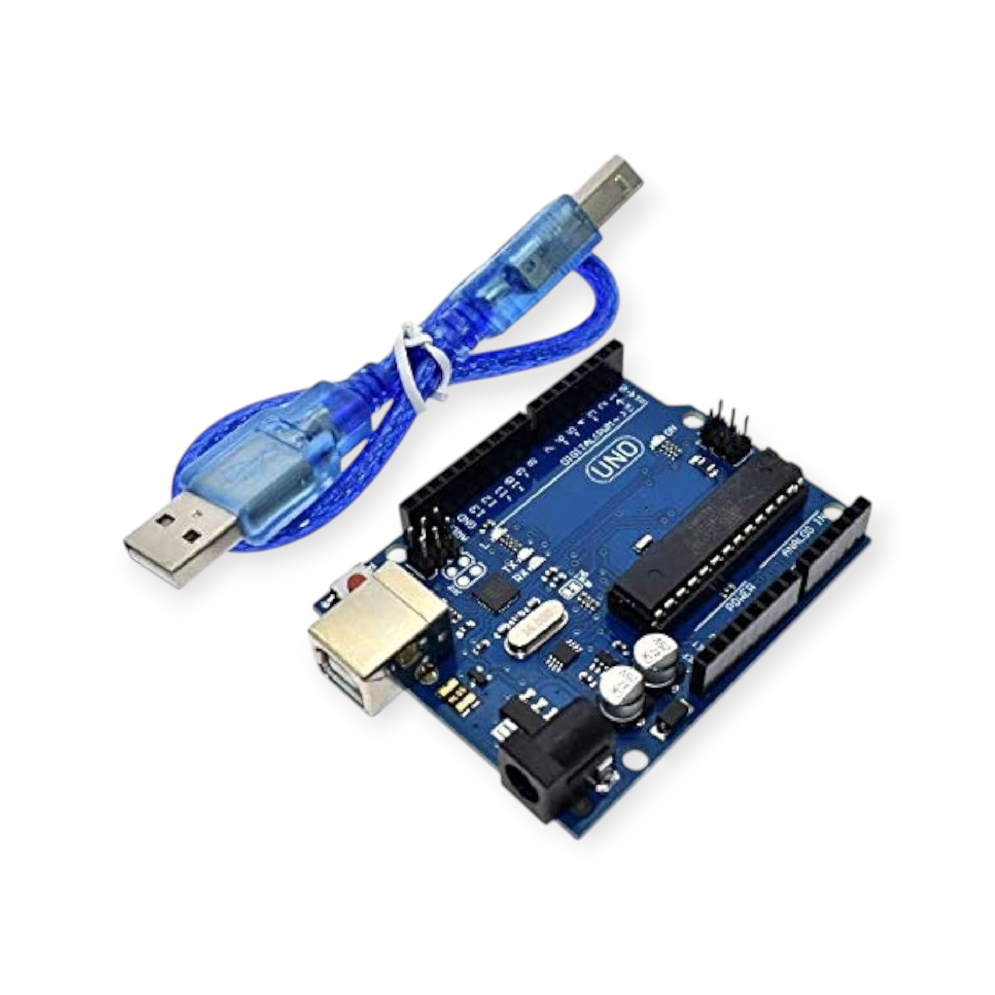 Arduino UNO R3 / R4 Development Board | ATmega328P + ATmega16U2 | Compatible with IDE | USB Cable Included
