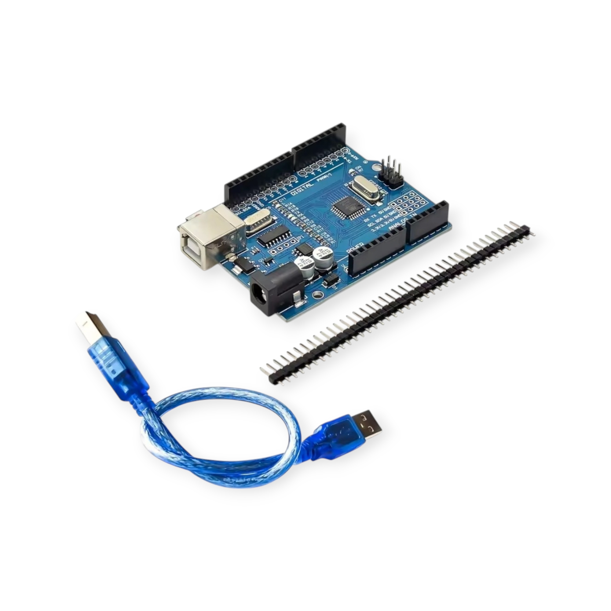Arduino UNO R3 / R4 Development Board | ATmega328P + ATmega16U2 | Compatible with IDE | USB Cable Included_img_2