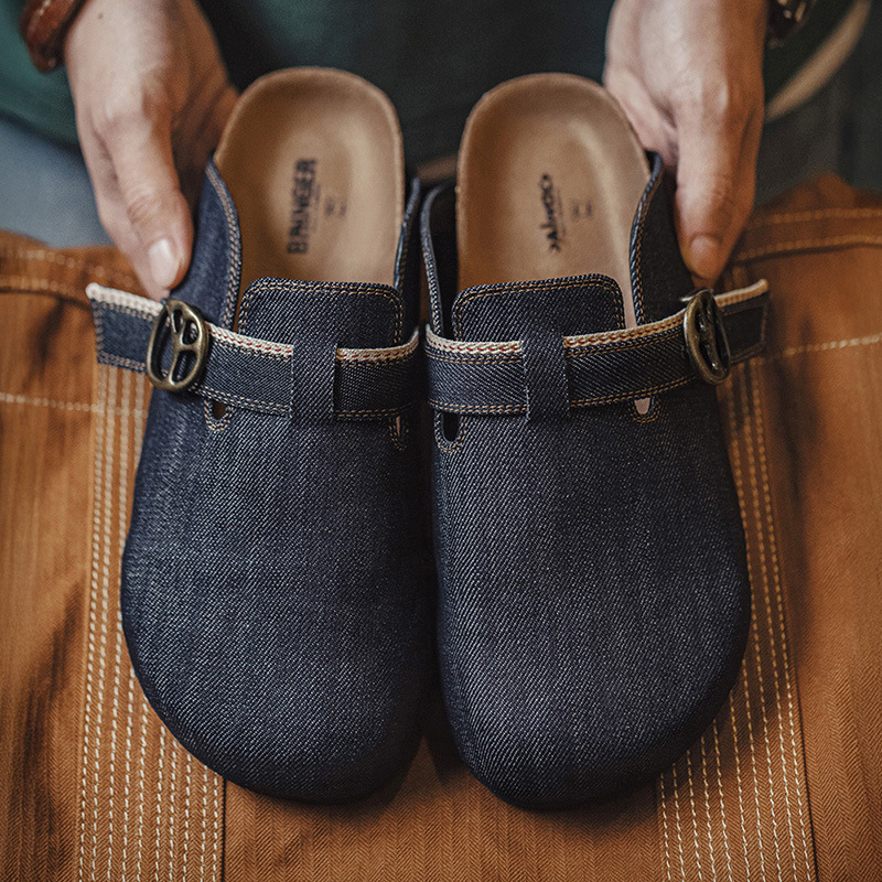 Men's casual denim mules_img_0