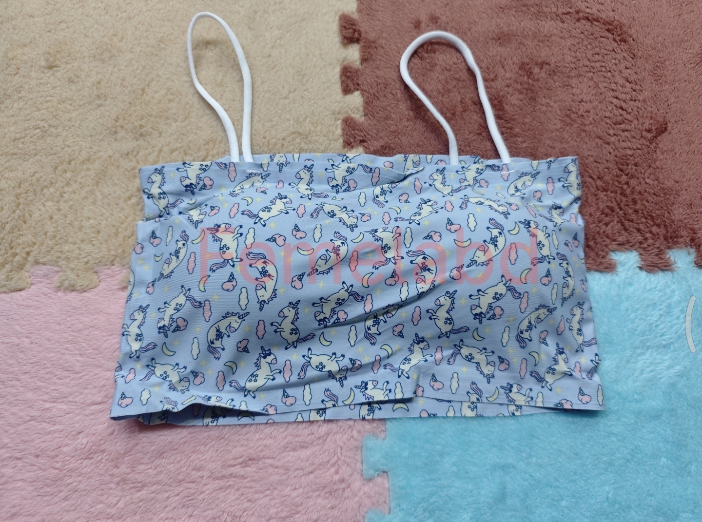 Ice Silk printed Crop Tops For Women Soft No Wire One-Piece Brassiere Seamless Beauty Bra Summer Wrap Chest Female Lingberries Bandeau Top_img_8