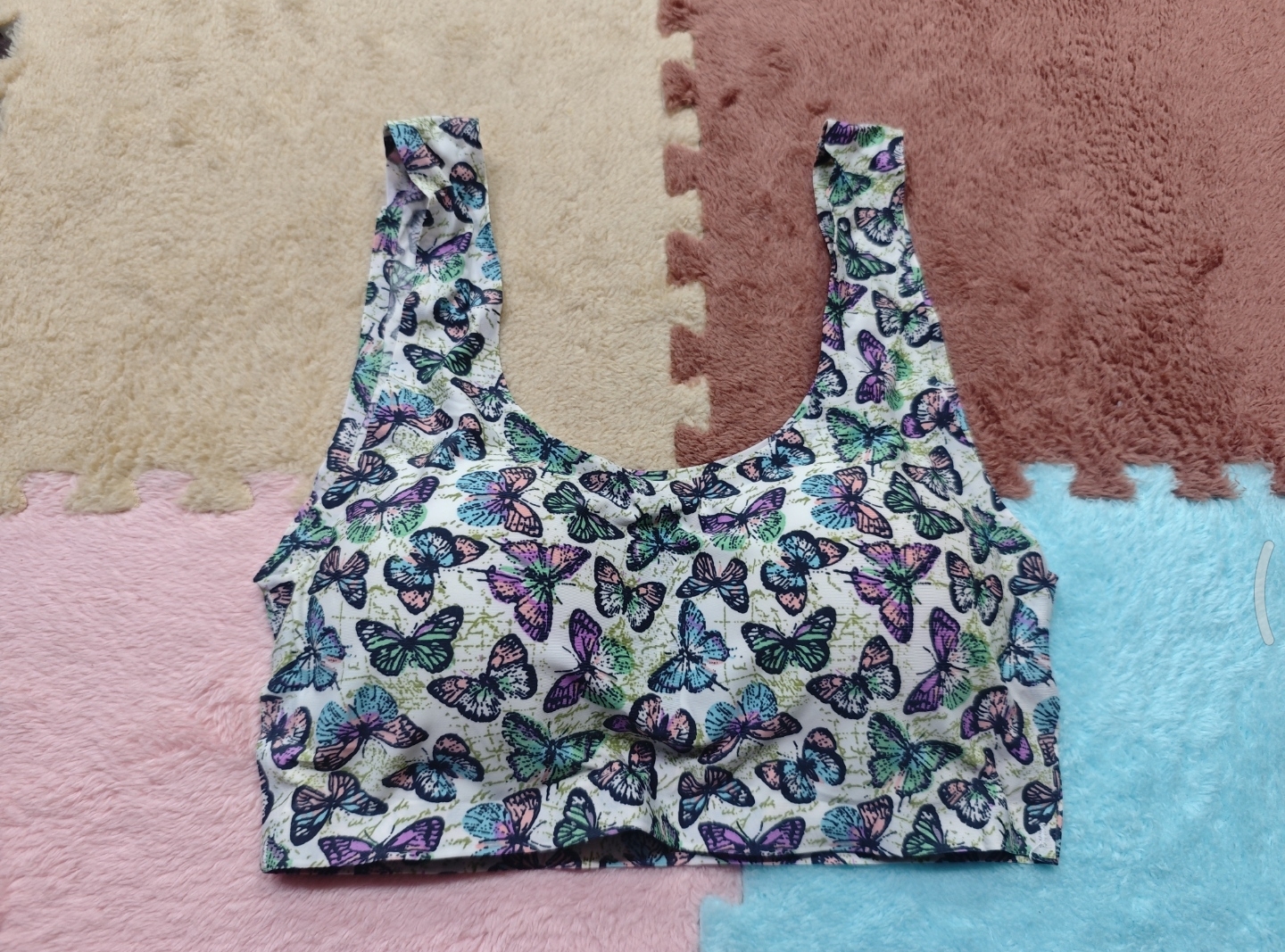 Women's ice silk Underwear Top Women's Girls Comfort Fashion Tank Up_img_1