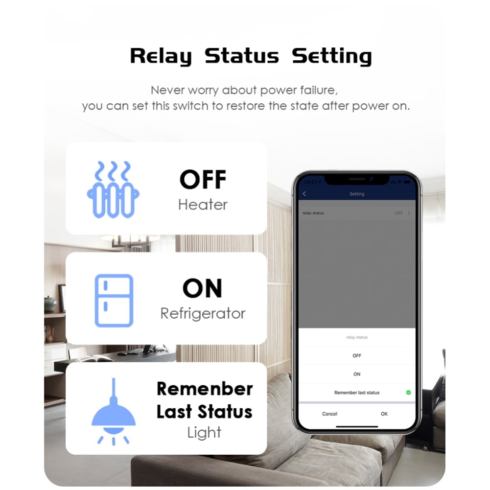 Smart WiFi + RF Switch Relay & Dimmer (Tuya) | App, Remote & Voice Control | Smart Life, Alexa, Google Home_img_4