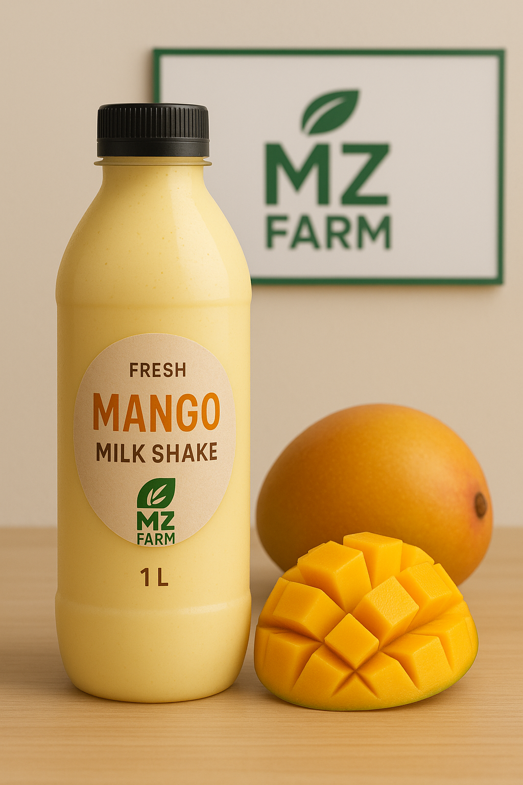 Fresh Mango Milk Shake – Natural & Creamy