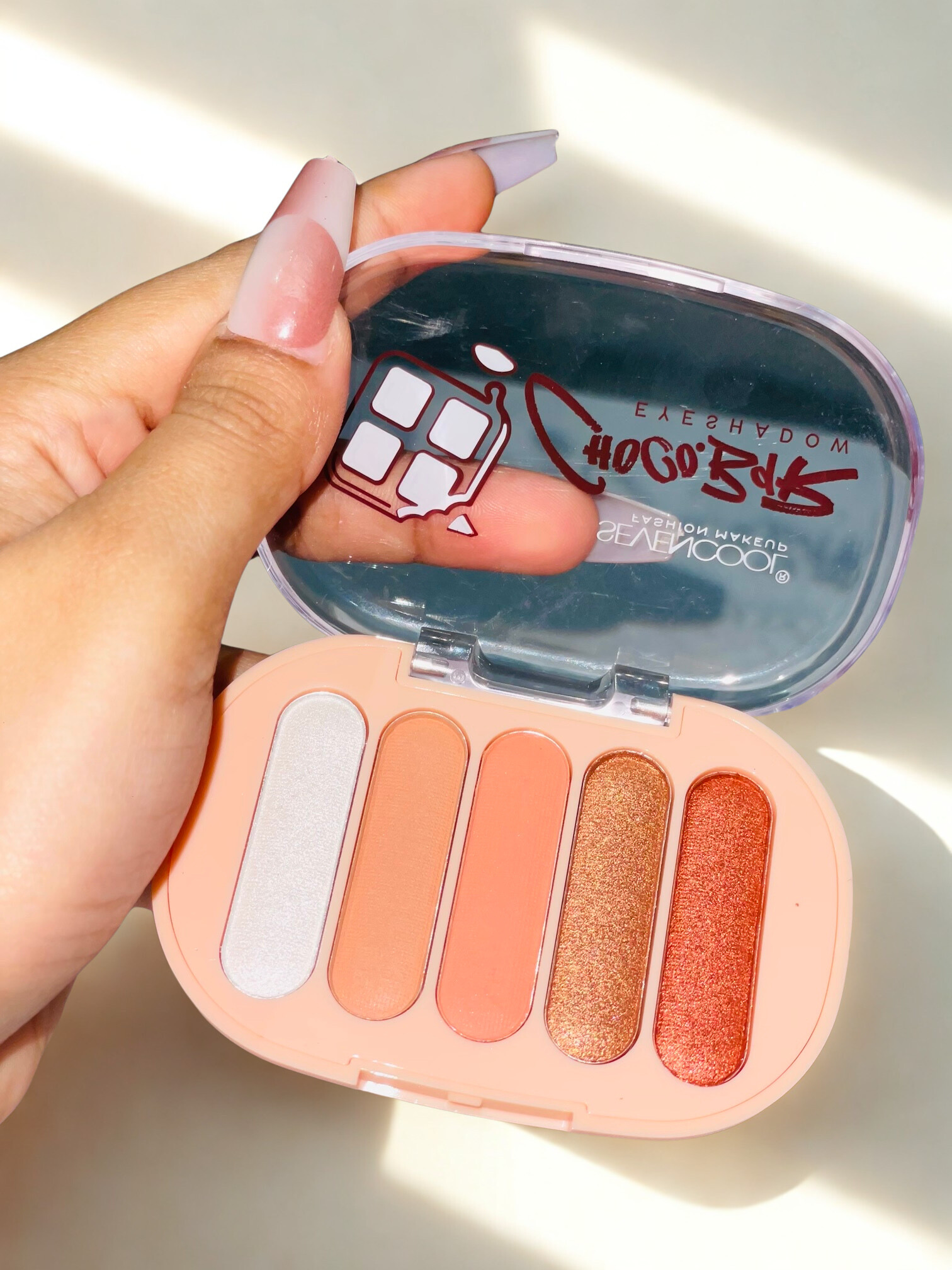 EYESHADOW Pallete 5 colours by sevencool