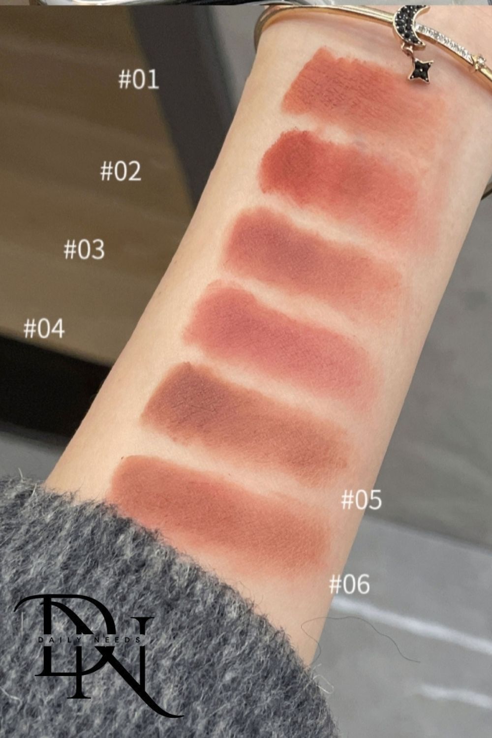 Bear Keychain Lip Mud Lipstick_img_1