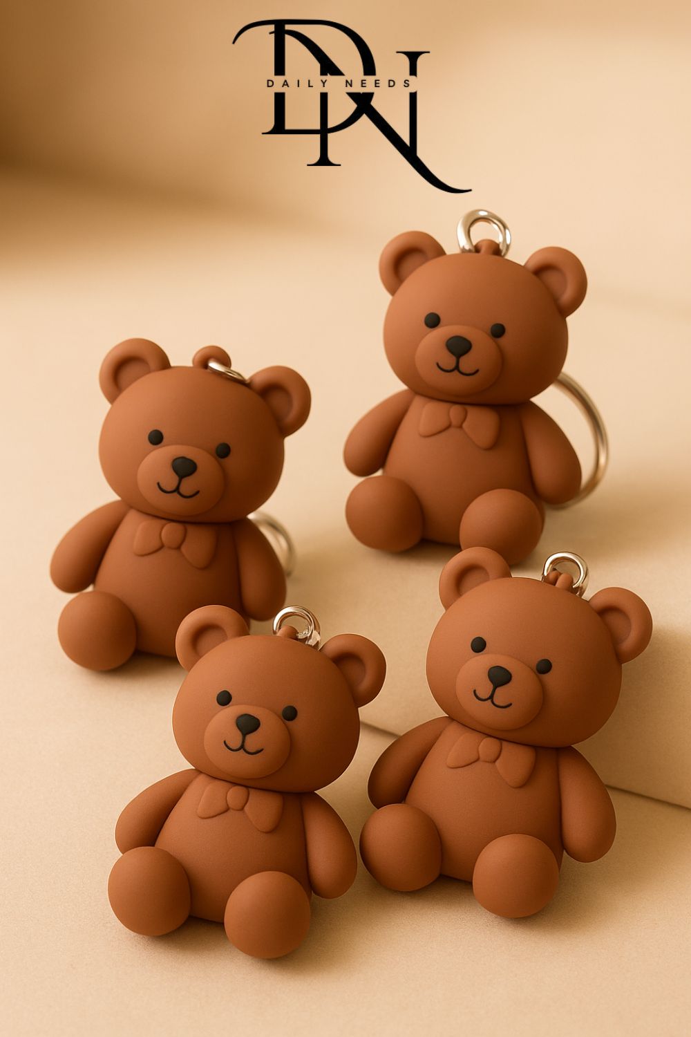 Bear Keychain Lip Mud Lipstick_img_9