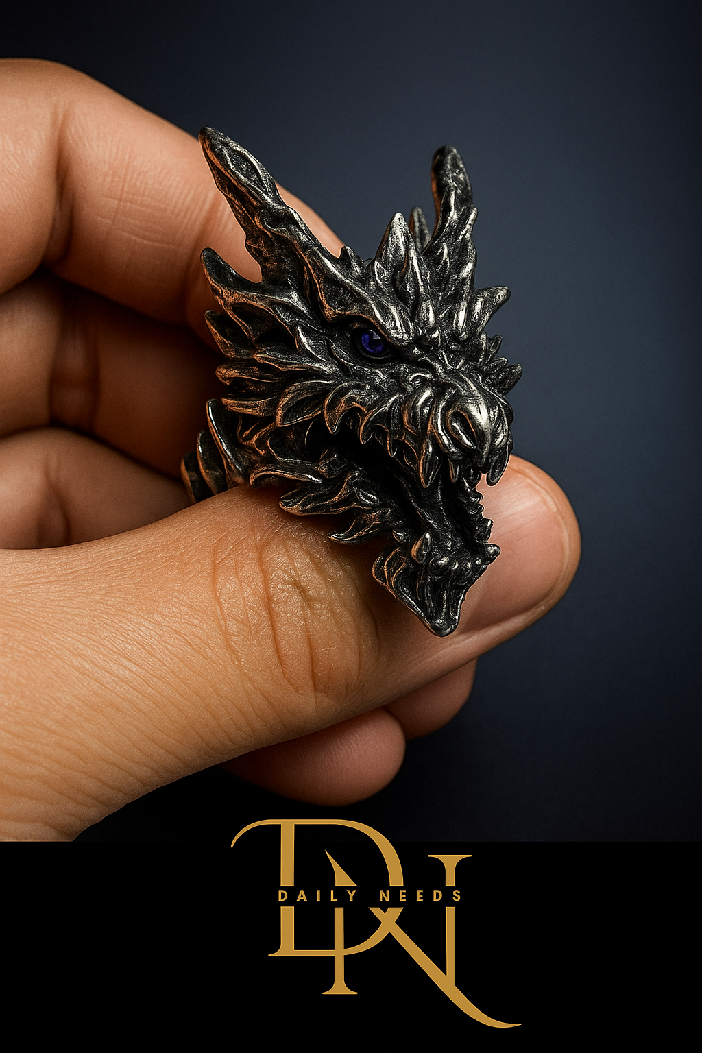 Dragon Head Ring