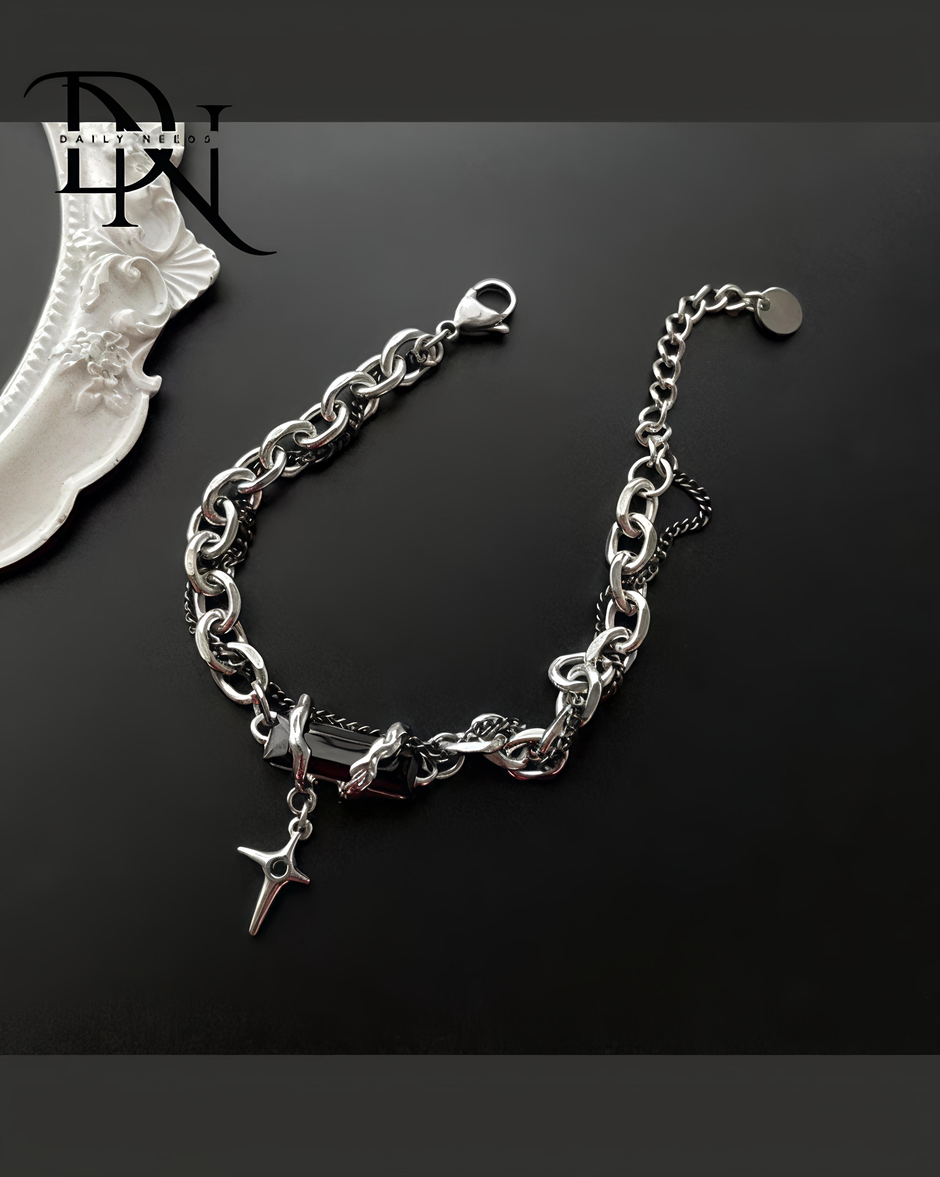 Cross-Border Diamond Star Winding Bracelet