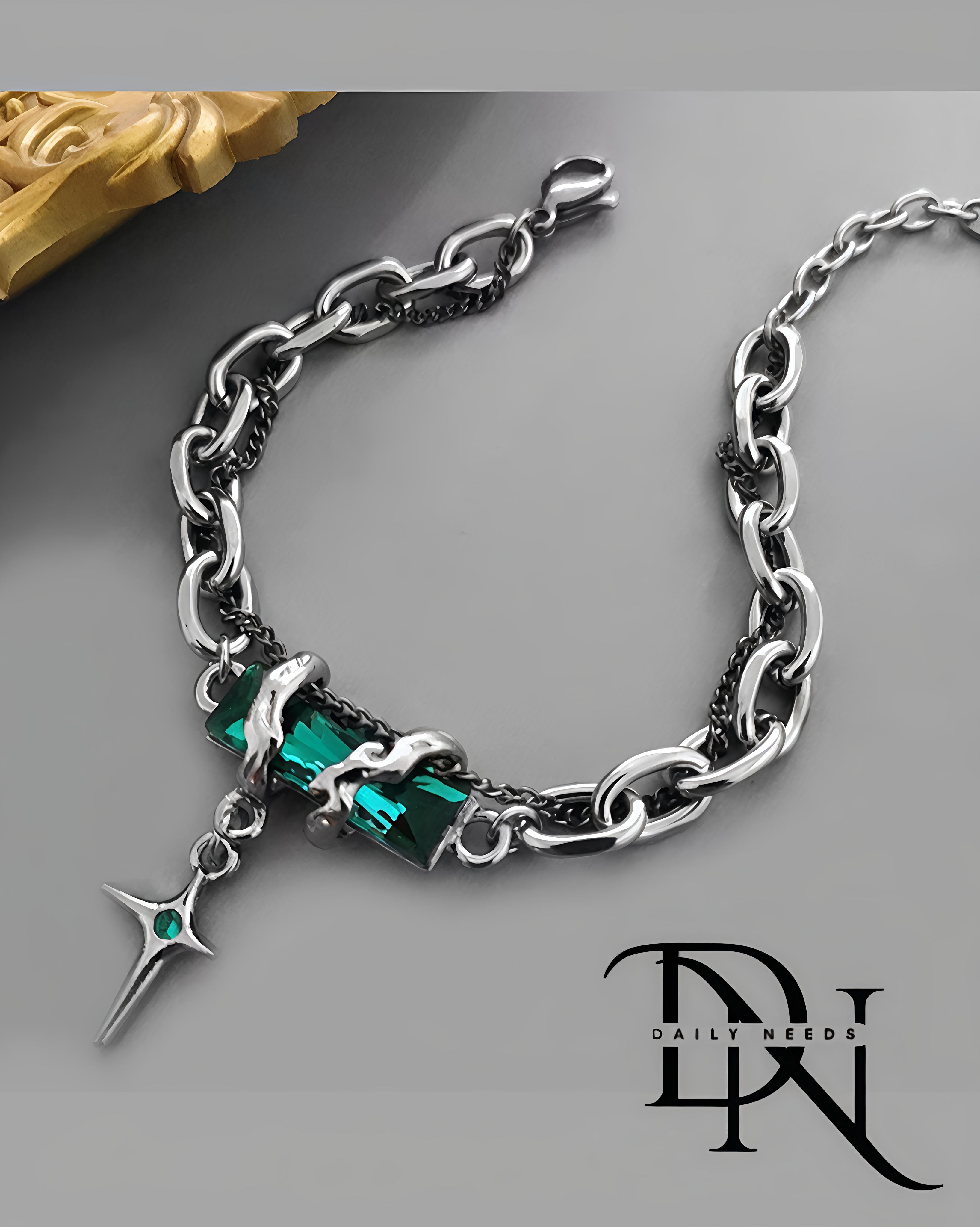 Cross-Border Diamond Star Winding Bracelet_img_1