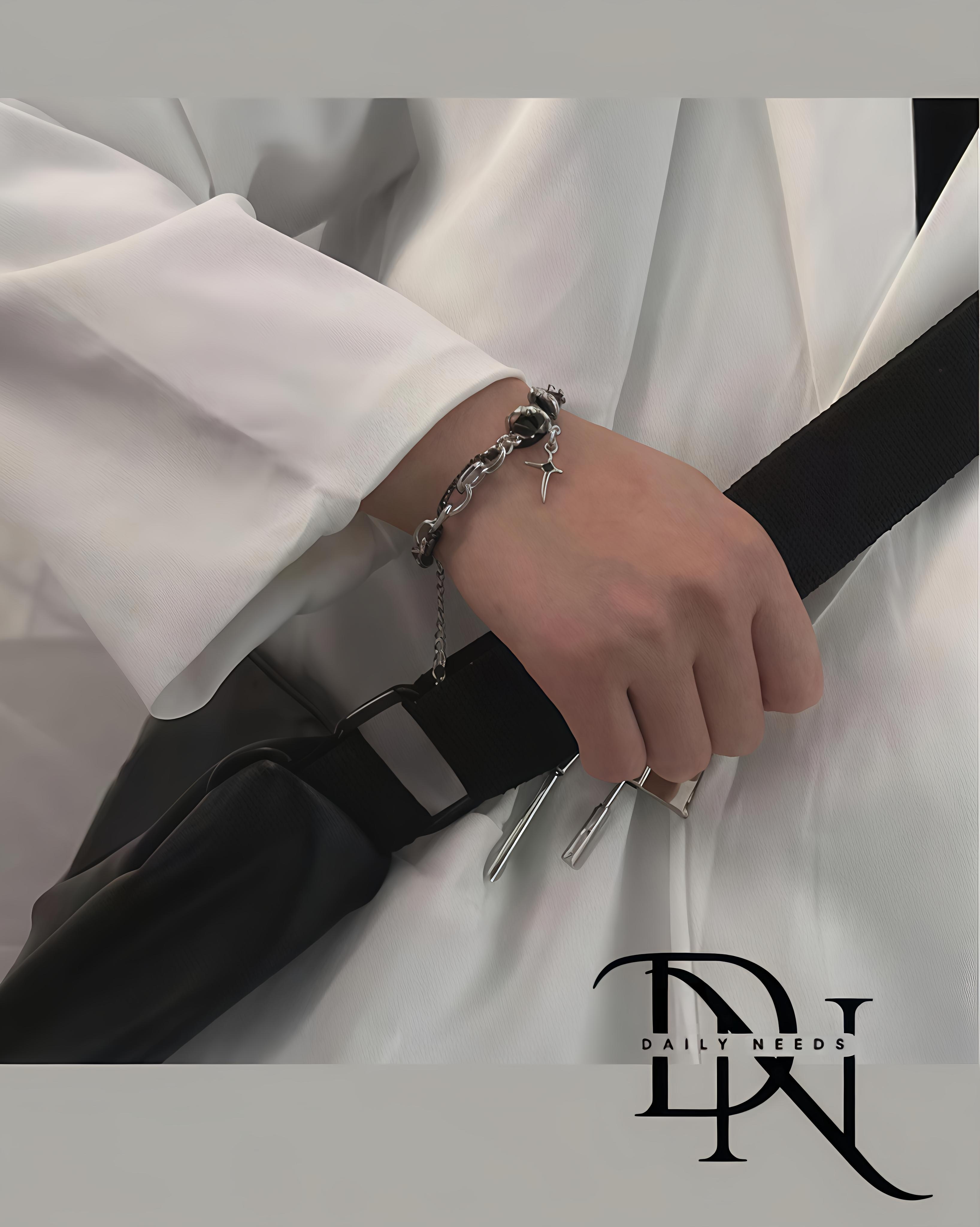 Cross-Border Diamond Star Winding Bracelet_img_4