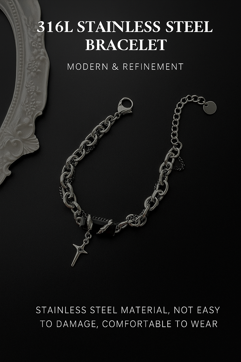 Cross-Border Diamond Star Winding Bracelet_img_5