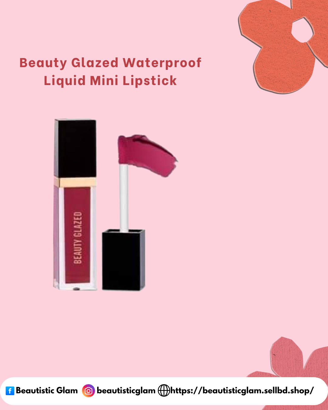 Beauty Glazed Waterproof Liquid Mini Lipstick_img_0