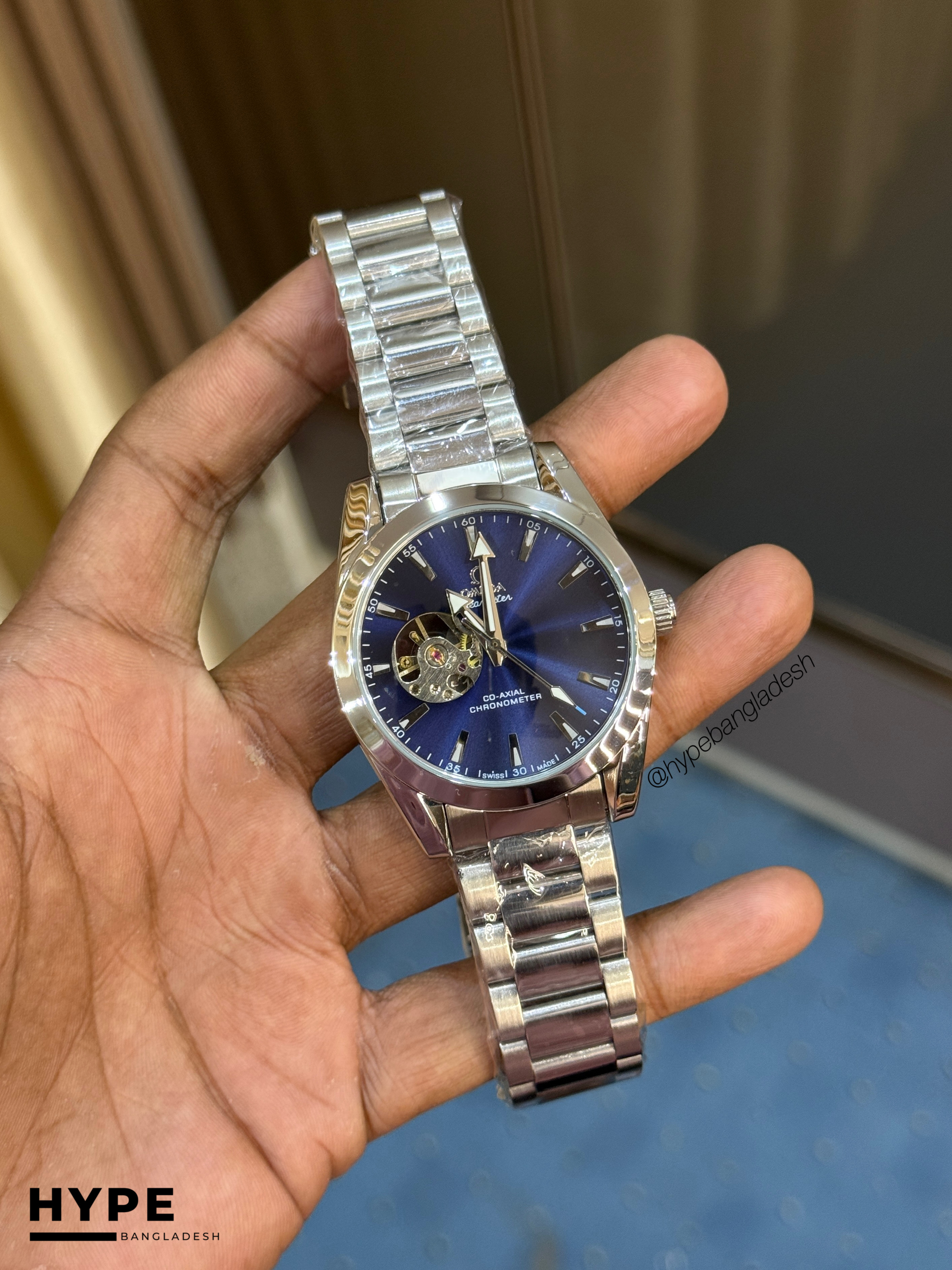 Omega Open Heart Automatic (Blue)_img_0