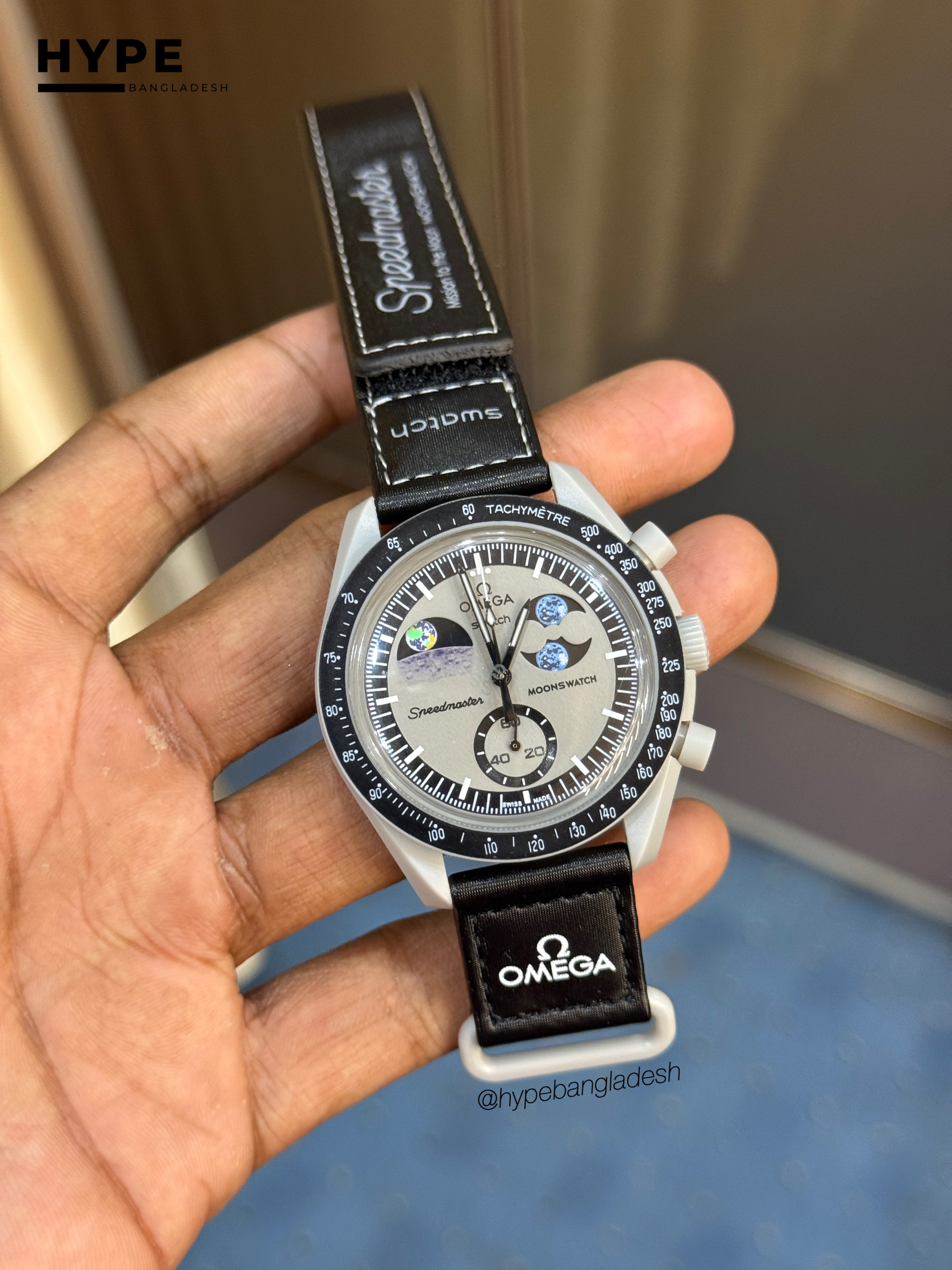 omega Moonswatch Chronograph (Black)_img_0