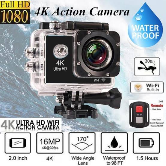 4K SPORTS ULTRA HD 30M Waterproof Action Camera_img_2