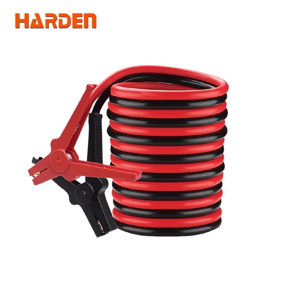 HARDEN 3Mx16mm² Booster Cable 200A Emergency Power Start Cable Car Battery Jumper Cables Booster Line Copper Wire 670133