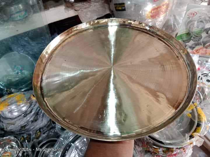 অরিজিনাল কাসার থালা - Image 1