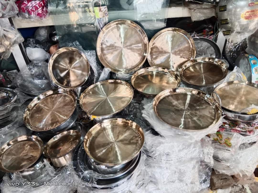 অরিজিনাল কাসার থালা - Image 2