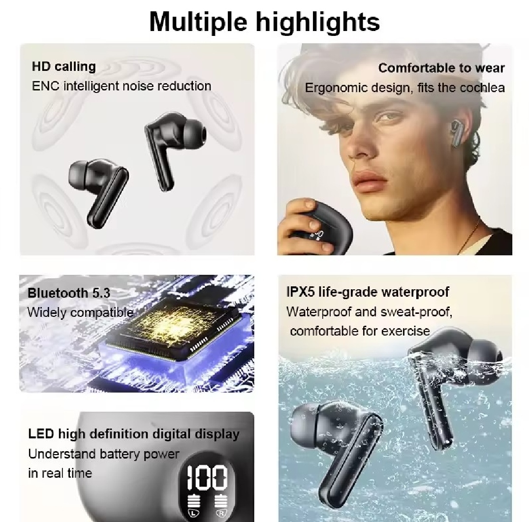 Stereo 895B TWS True Wireless Earphones_img_3