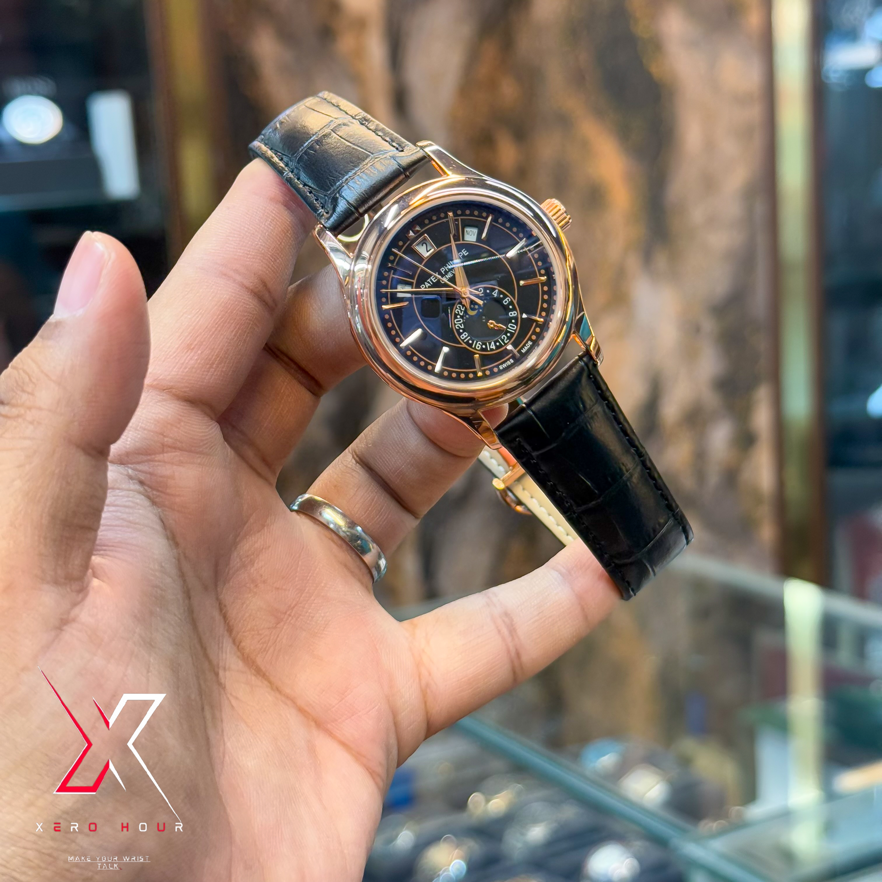 Patek Philippe | Calender Perpetual | Date Just Black Gold style_img_2