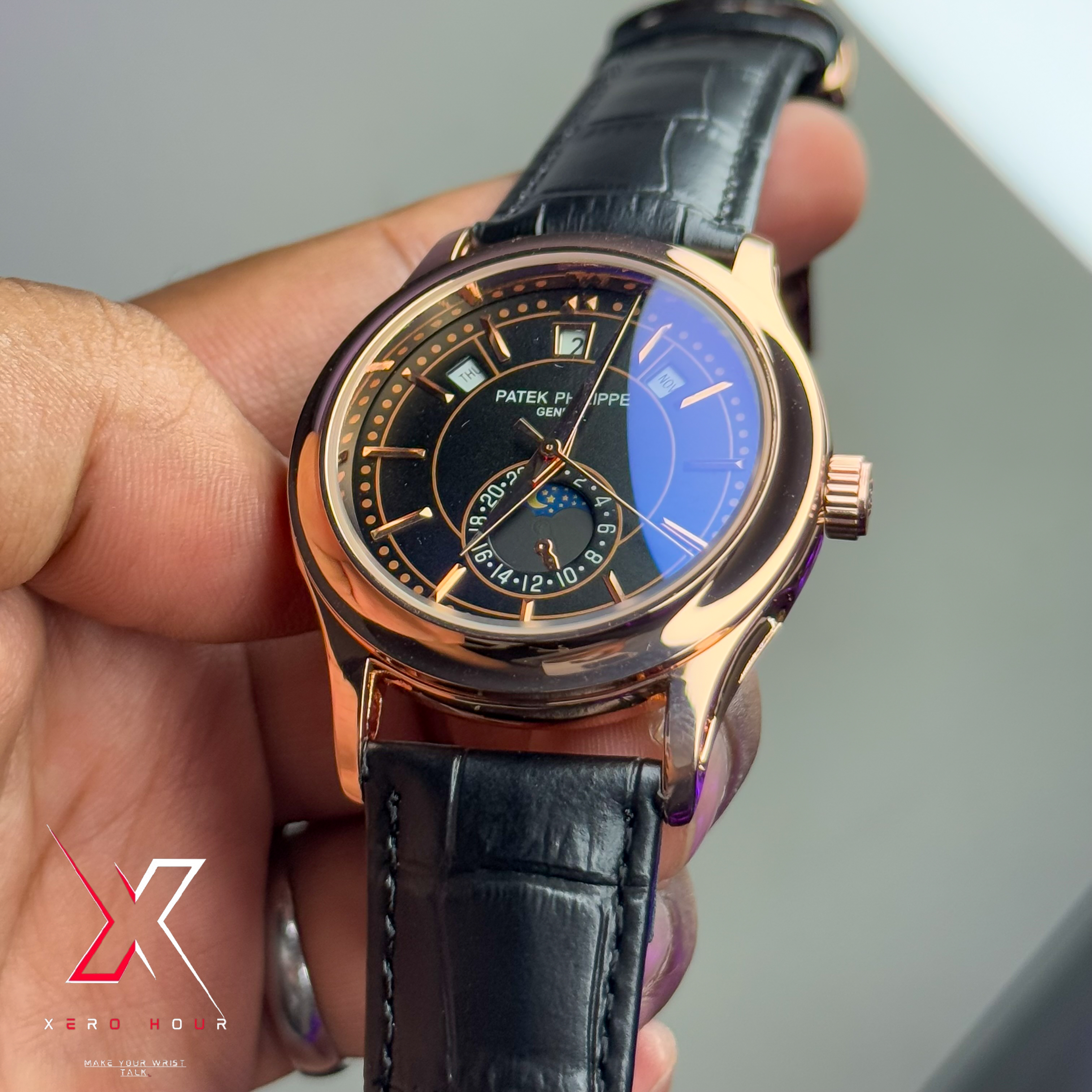 Patek Philippe | Calender Perpetual | Date Just Black Gold style_img_4