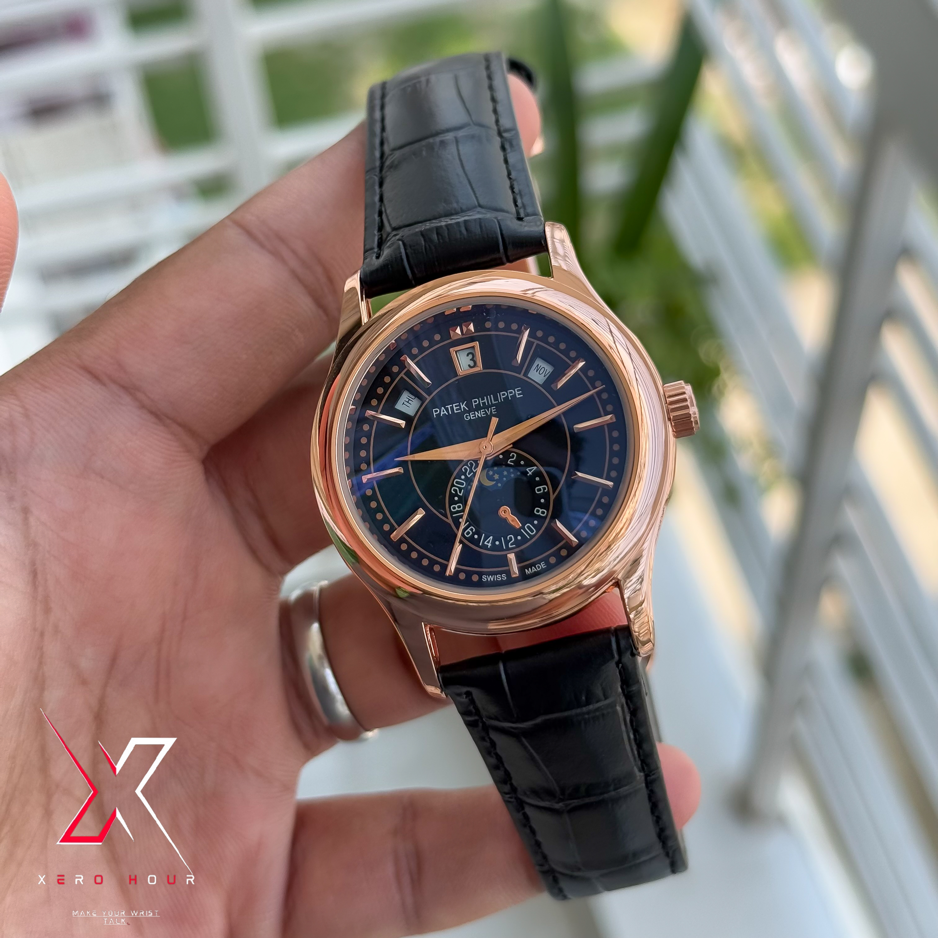 Patek Philippe | Calender Perpetual | Date Just Black Gold style_img_8