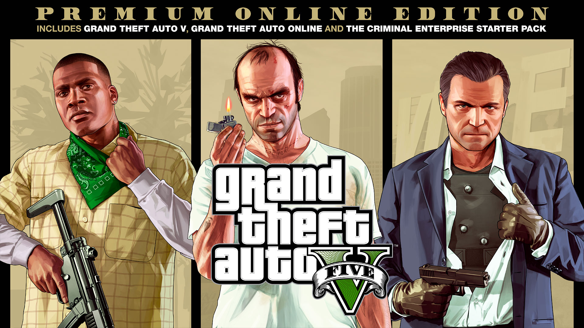 Grand Theft Auto V Enhanced | Premium Online Edition | Steam Account