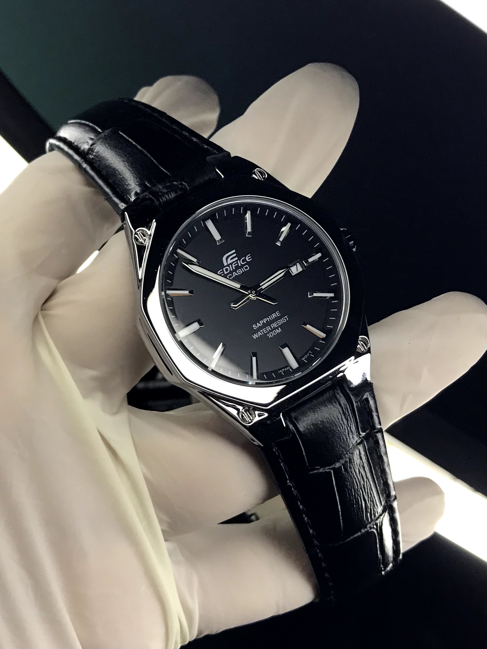 Casio edifice: EF-108 (Black dial)