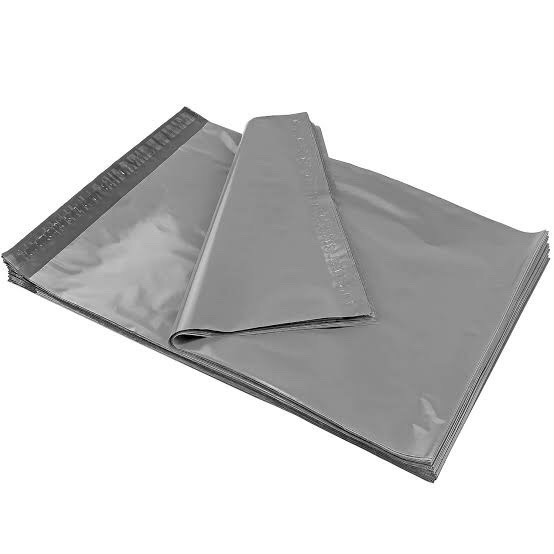 Courier poly Bag size (14x18+2) pack of 50 pcs Mailer Poly Bag Parcel poly Bag For E-Commerce Packaging Materials_img_2