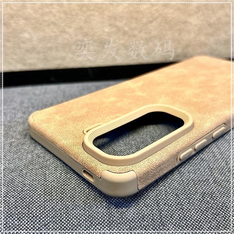 IQOO Neo10 soft shell khaki coffee color silicone protective cover_img_1