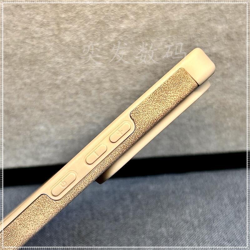 IQOO Neo10 soft shell khaki coffee color silicone protective cover_img_4