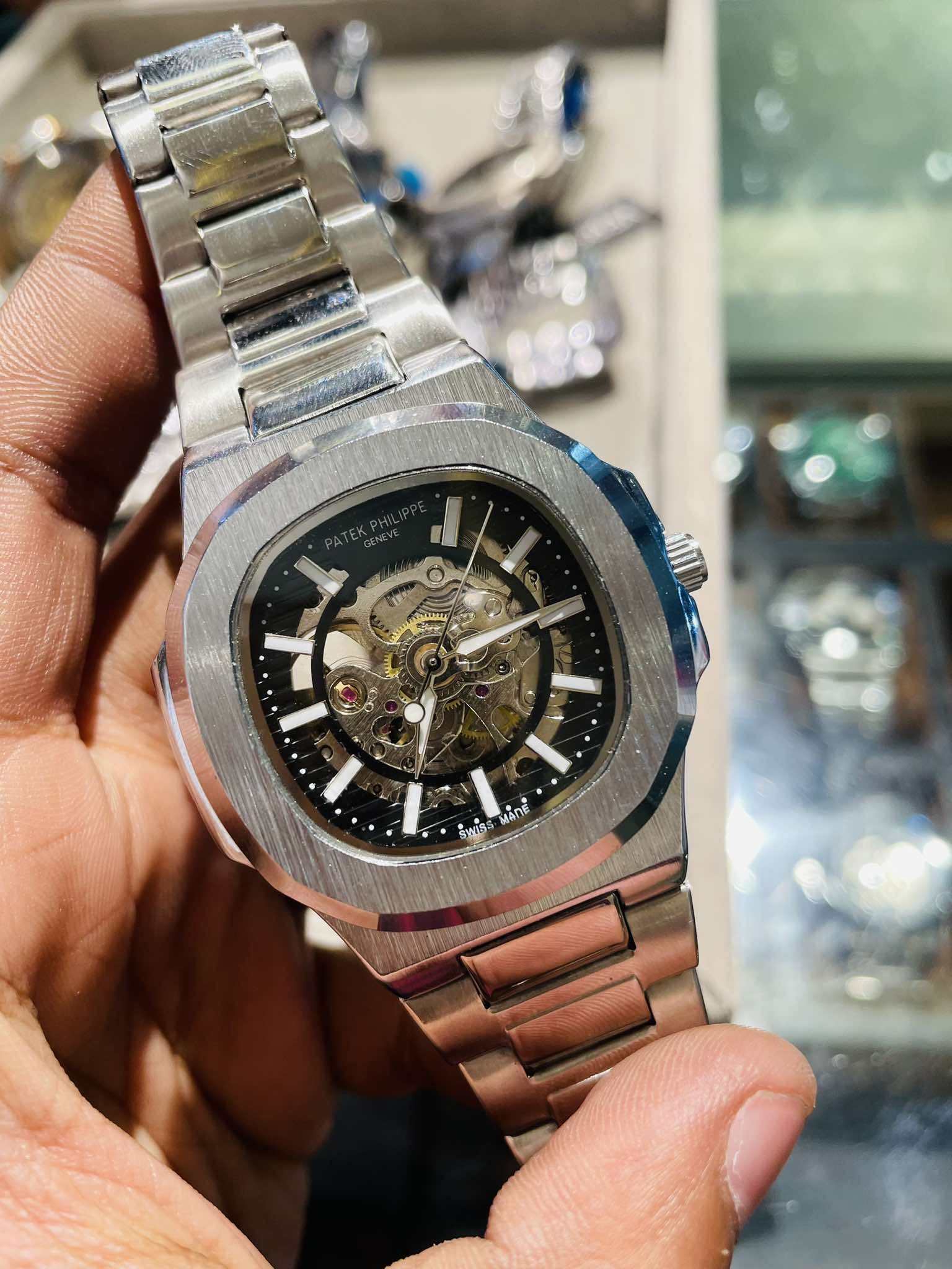 PATEK AUTO CHAIN SKELETON