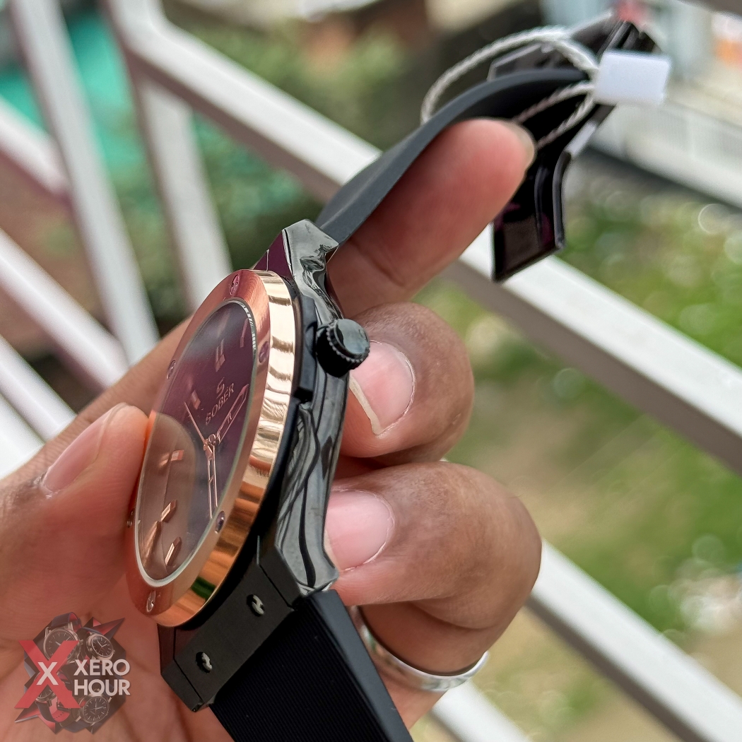 Sober Hublot Style | Original watch | Quartz movement | Rose Gold_img_6