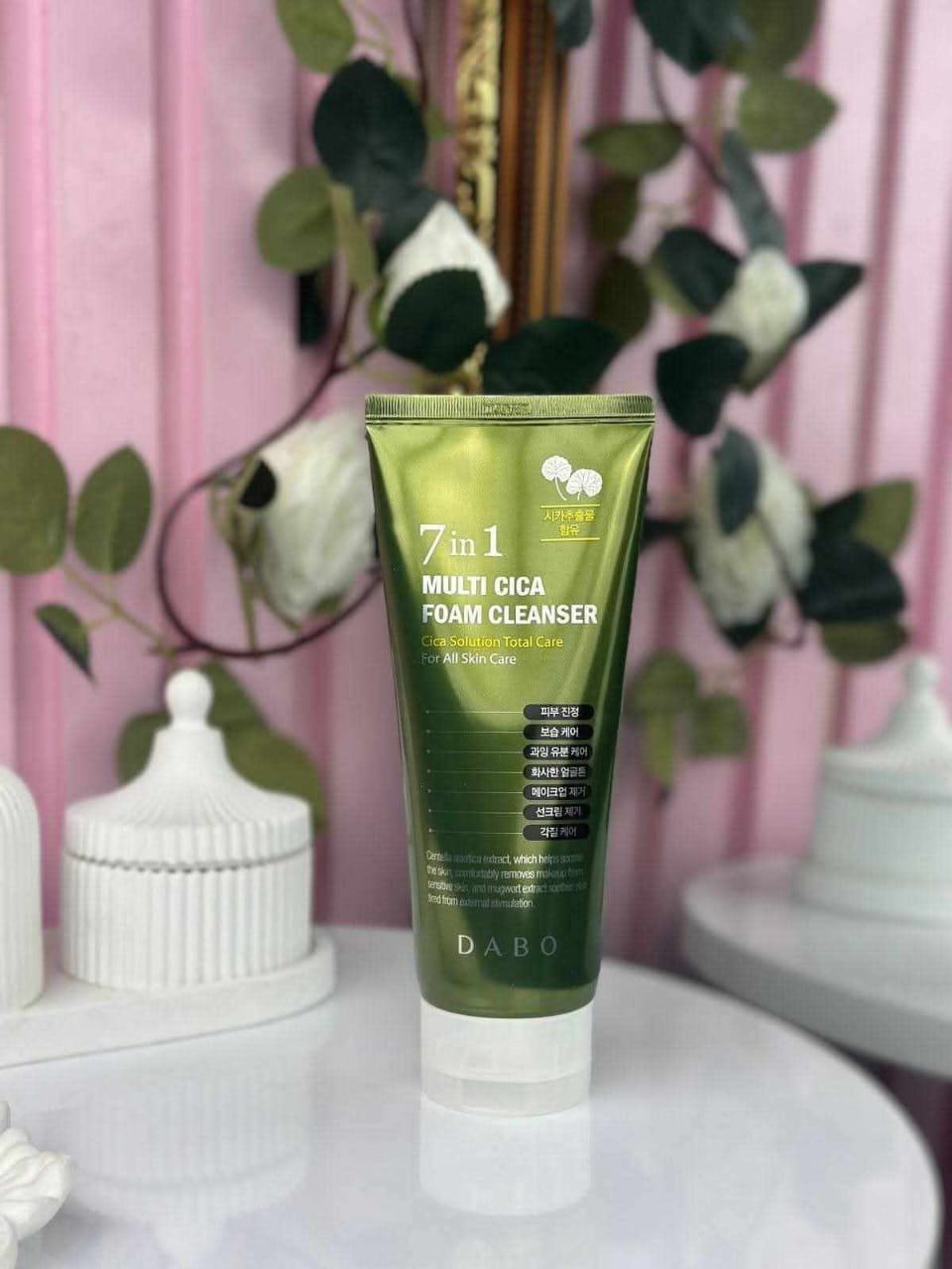 Dabo 7 in one multi Cica foam cleanser (150ml)