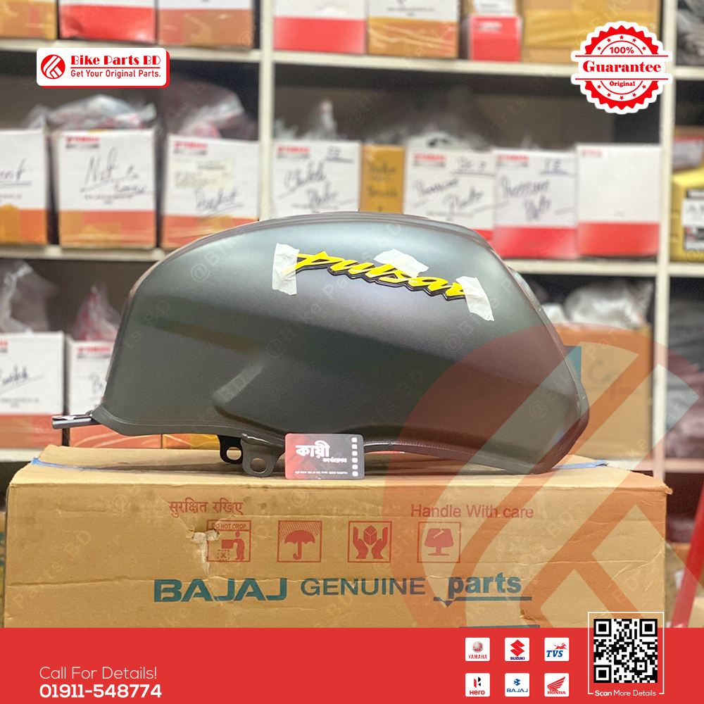 Fuel tank for BAJAJ Pulser 150 Neon bike.