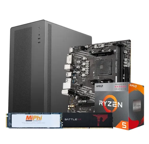 AMD Ryzen 5 5600G Custom Desktop PC