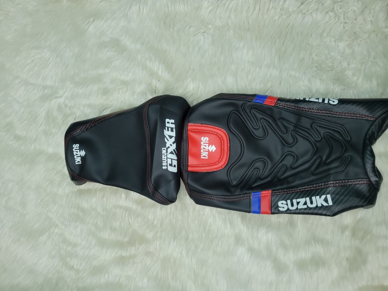 Premium Seat Cover For Gixxer Fi Or SF Motorcycle_img_1