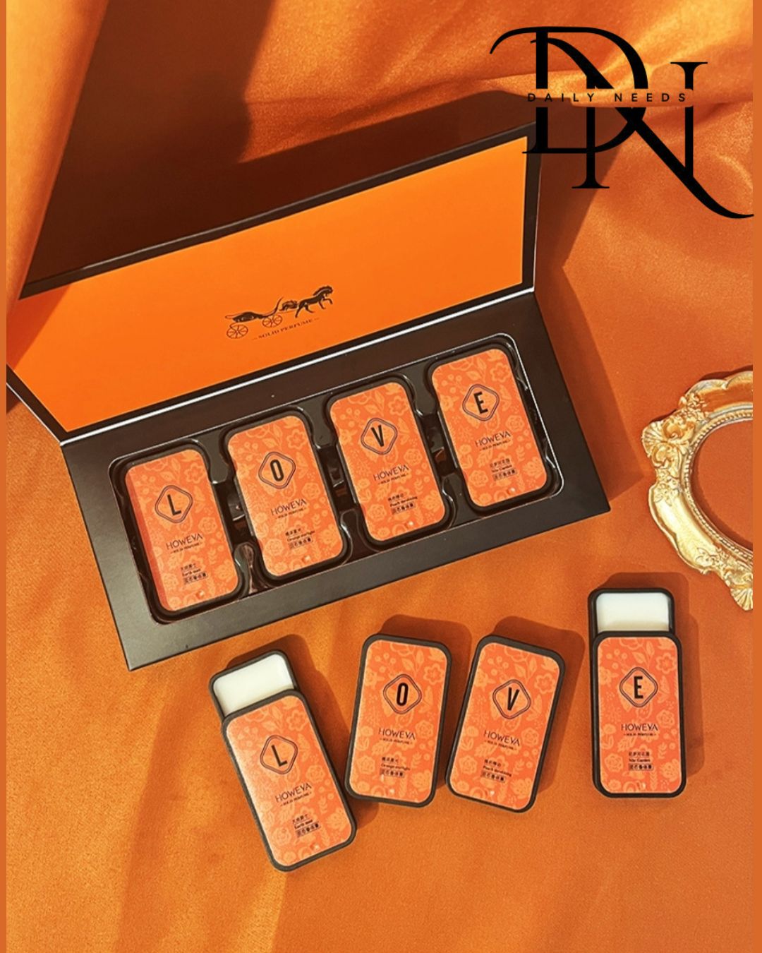 Love horse orange balm set box [one box for each of the four flavors]]_img_7