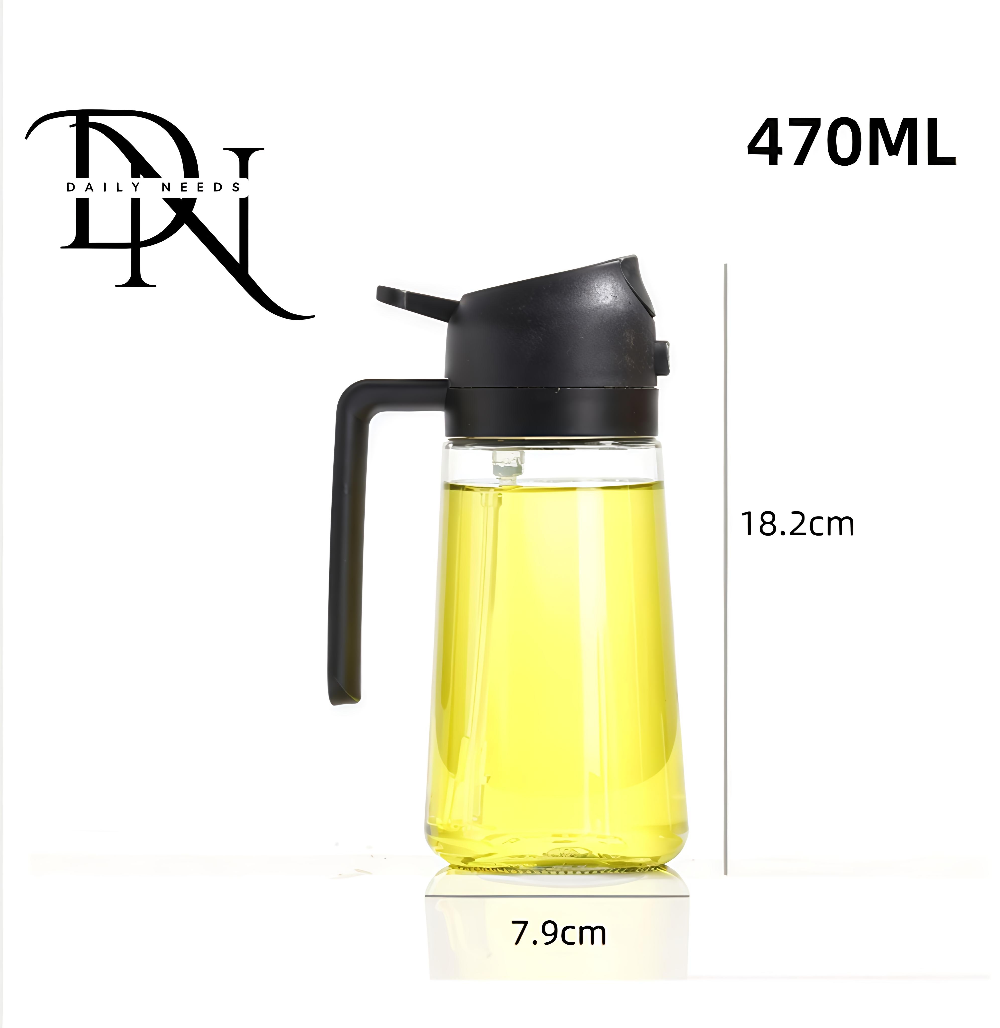 Olive & Soybean Oil Sprayer Jar for Healthy Cooking